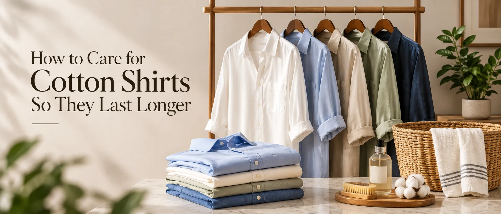 How to Care for Cotton Shirts So They Last Longer