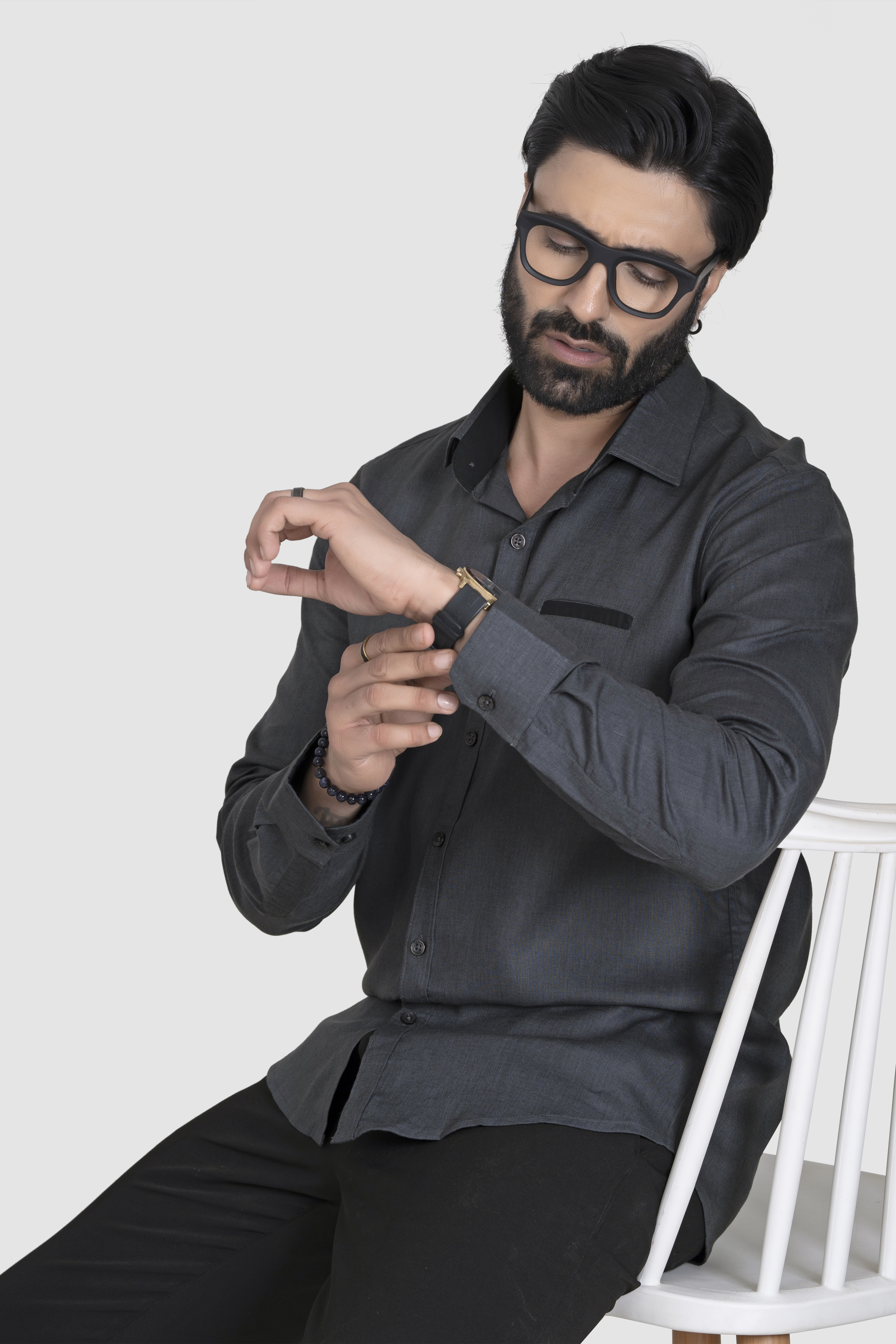 Timeless Men's Classic Tailored Fit Shirt 